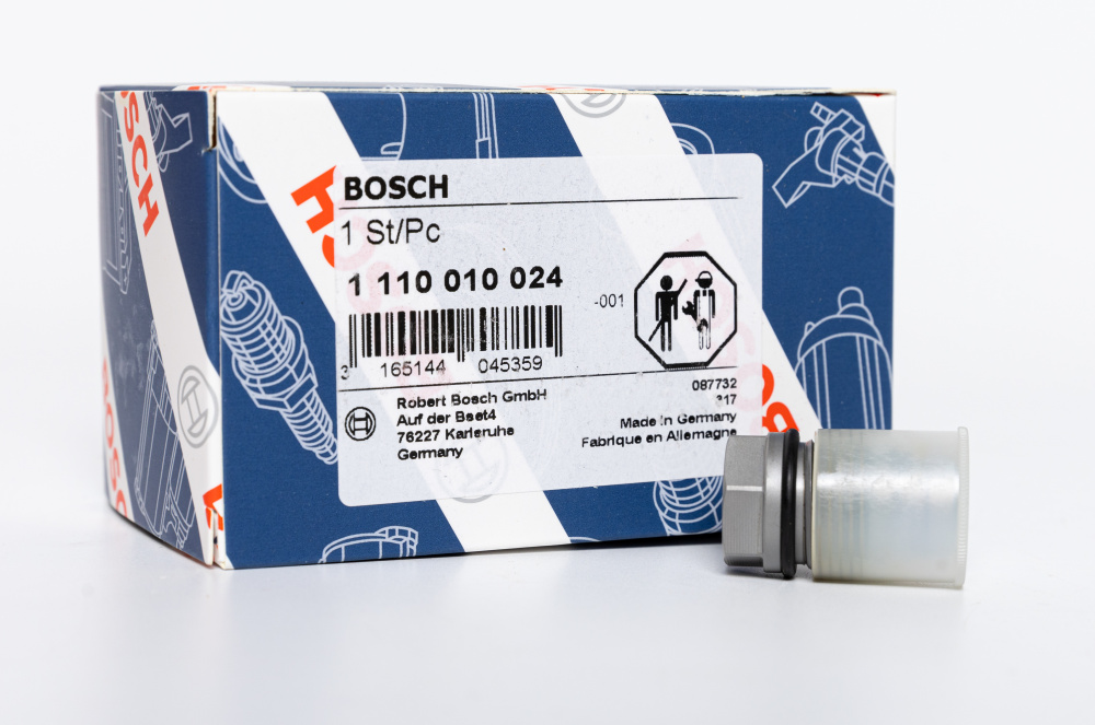 - Клапан регулировки давления в рампе 1110010024 Bosch